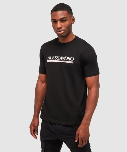 Alessandro Zavetti Mersoni 2.0 T-shirt Zwart