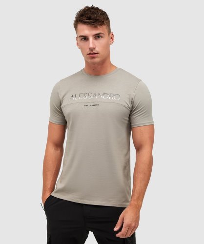 Alessandro Zavetti Alorta T-shirt Van Olifantenleer