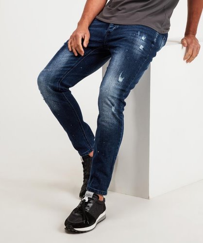 Mid Wash Leonelli Slim Jean Alessandro Zavetti