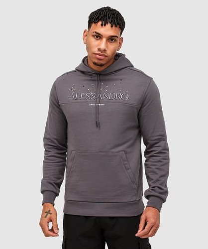 Magneet Grijze Porta Hoodie Voor Over Het Hoofd Alessandro Zavetti