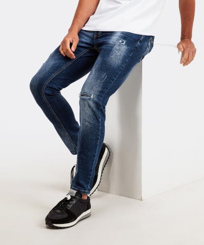 Indigo Alessandro Zavetti Renzardo Slanke Jeans