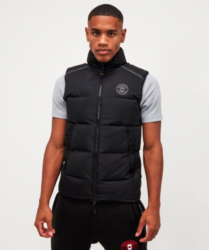 Alessandro Zavetti Aylato Puffer Bodywarmer Zwart