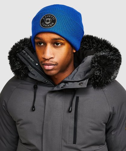 Forbes Gebreide Muts Alessandro Zavetti Blauw Lolite