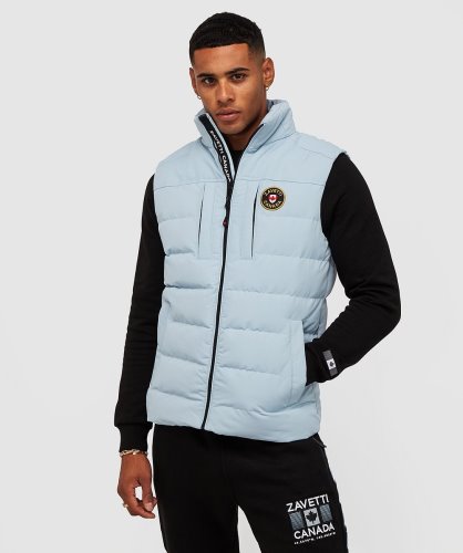 Alessandro Zavetti Hemelsblauw Oshawa 2.0 Puffer Gilet