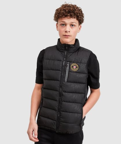 Zwarte Junior Elino Bodywarmer Alessandro Zavetti
